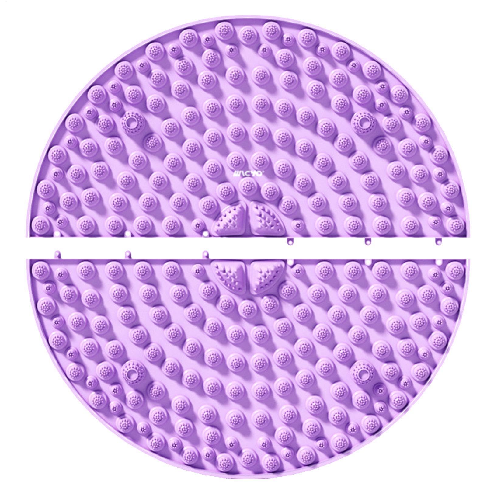 Almohadilla de presión para pie y reflexología con tablero semicircular 8