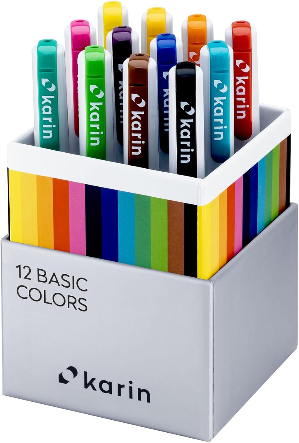 Karin Realbrush PRO Skin Colors - A set of 12 brushes in an exclusive and protective case.