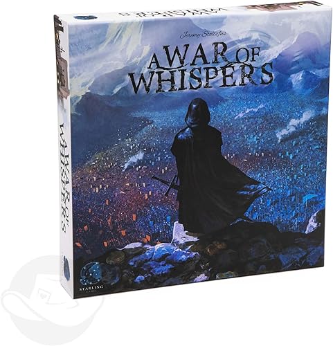 A War of Whispers Standard Edtion | Juego de mesa de estrategia oscura de agendas ocultas y sociedades secretas | 2–4 jugadores, mayores de 14 años