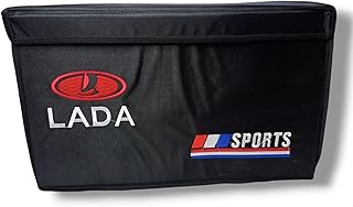 صندوق تخزين منظم لصندوق السيارة الخلفي قابل للطي مع جيوب صغيرة وفتحات - من LOKYBOY (LADA)