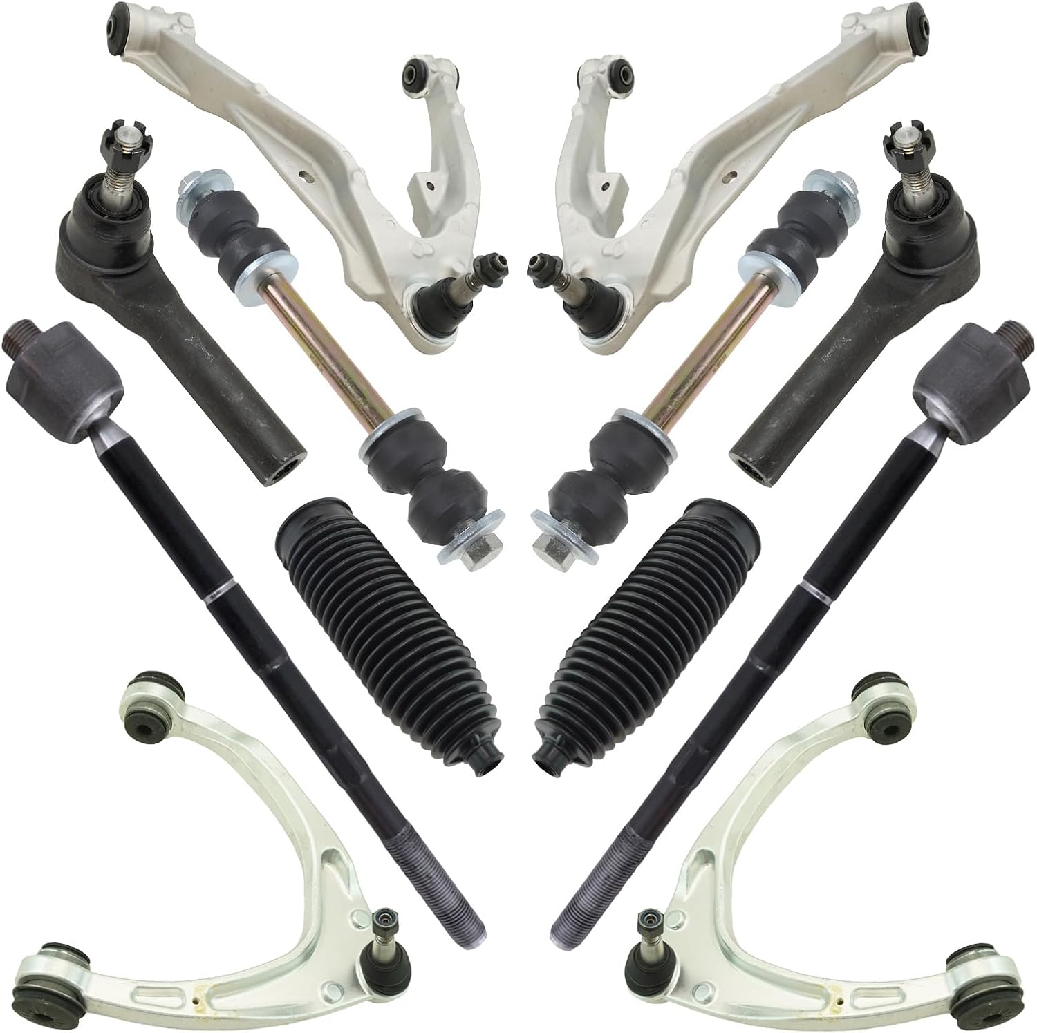 TRQ Front Steering & Suspension Kit with Ball Joint
