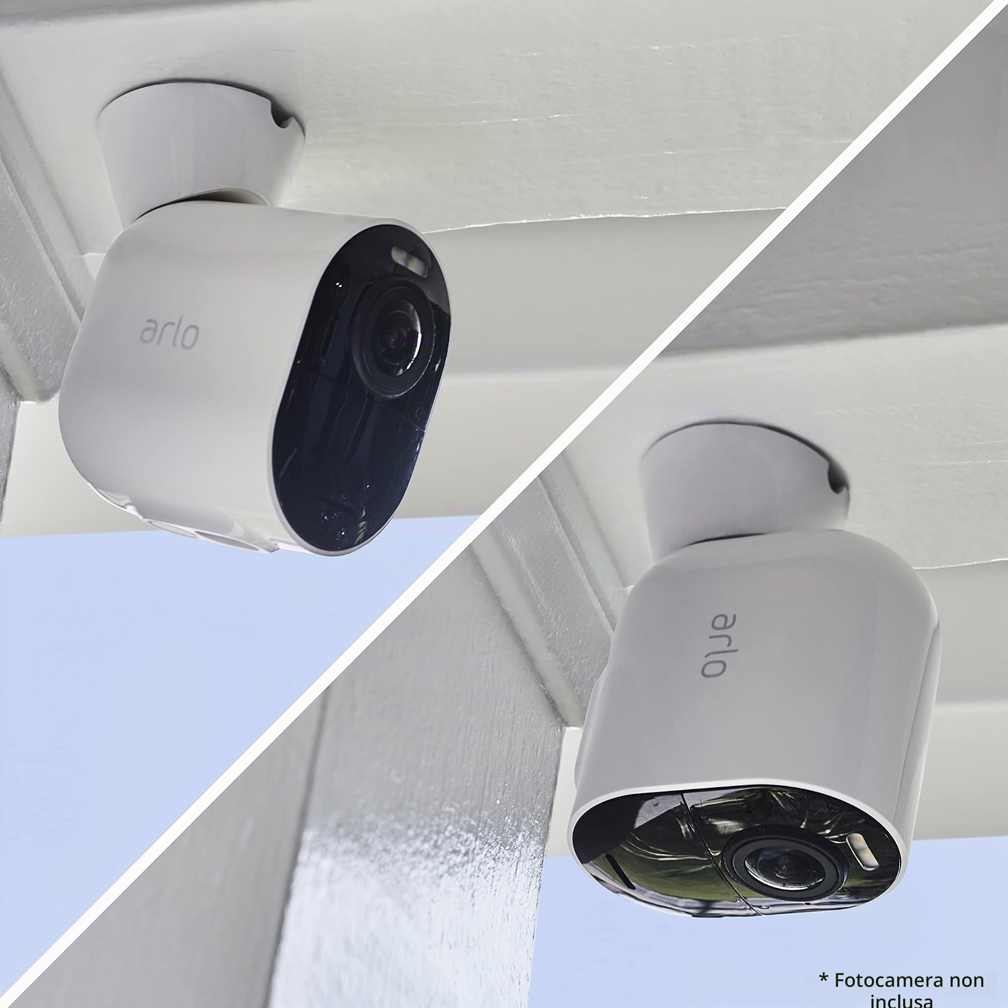 Arlo Supporto Magnetico Da Parete, Bianco, Compatibile Con Telecamera Sorveglianza Wi-Fi Arlo Pro 3, Pro 4, Pro 5, Ultra 2 - Accessorio Certificato Arlo, VMA5000