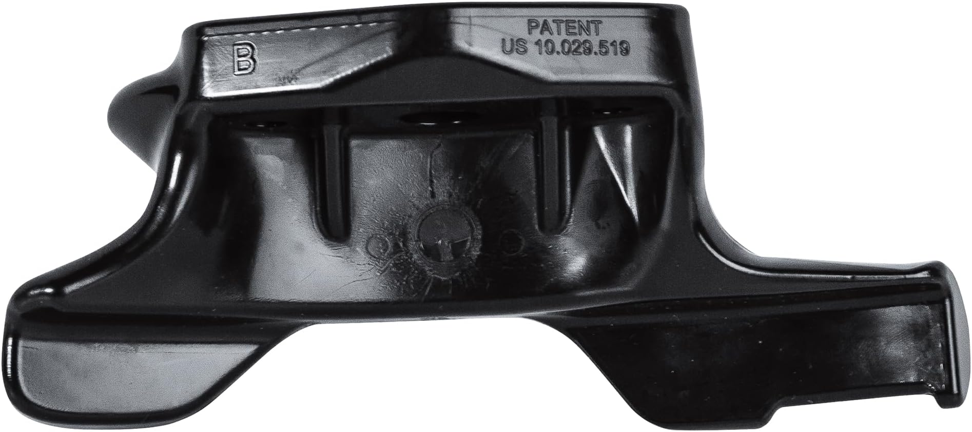 Corghi Wing Style Black Plastic Duckhead. Mount/Demount Head Part Number 4-120129B. Fits Corghi, Hunter TCX, MTS tire Changers. OEM Replacement Part.