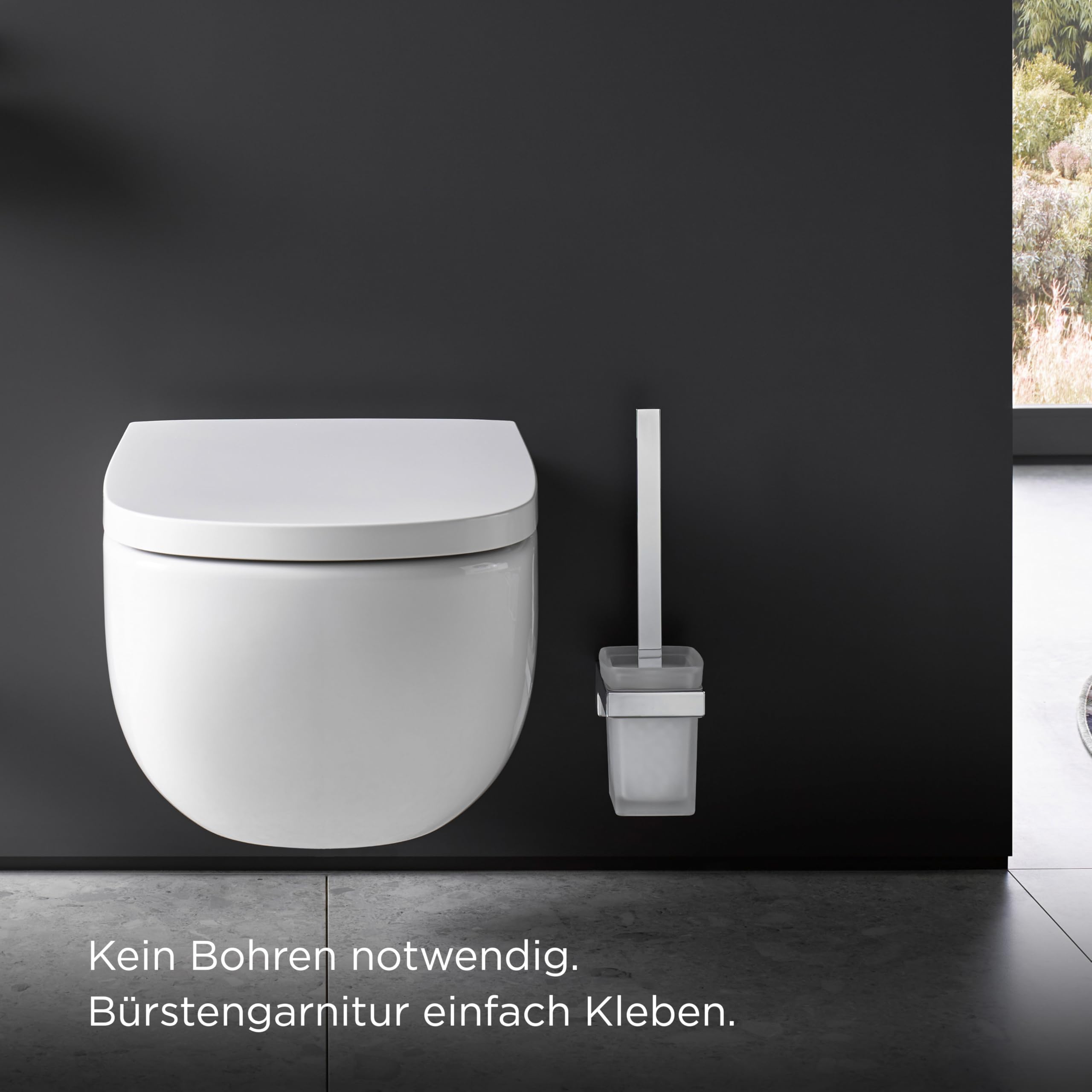emco cue Bürstengarnitur Bundle bestehend aus Bürstengarnitur und Klebe-Set, 010-8704