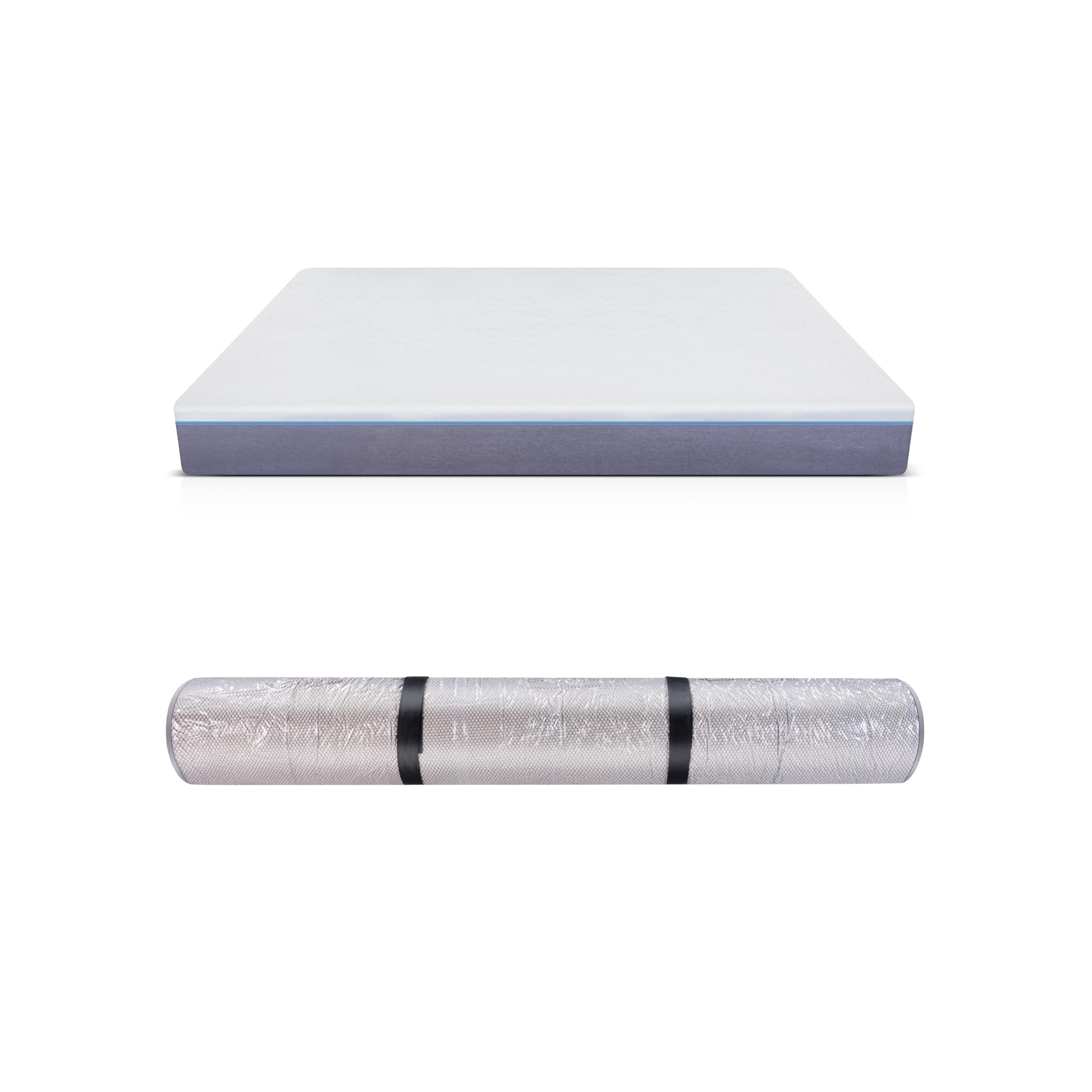 Workkool Clear Mattress Vacuum Bag With Straps, Ideal For Easy Moving, Foam And Latex Mattress Compression Bag(Single)