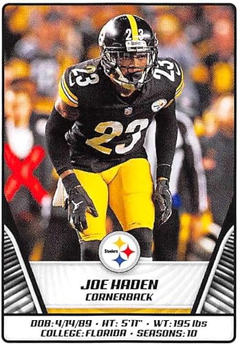 2019 NFL Football Panini Album Sticker #157 Joe Harden Pittsburgh Steelers (2 inches Wide X 2 1/4 Inch Tall Individual Album Sticker)