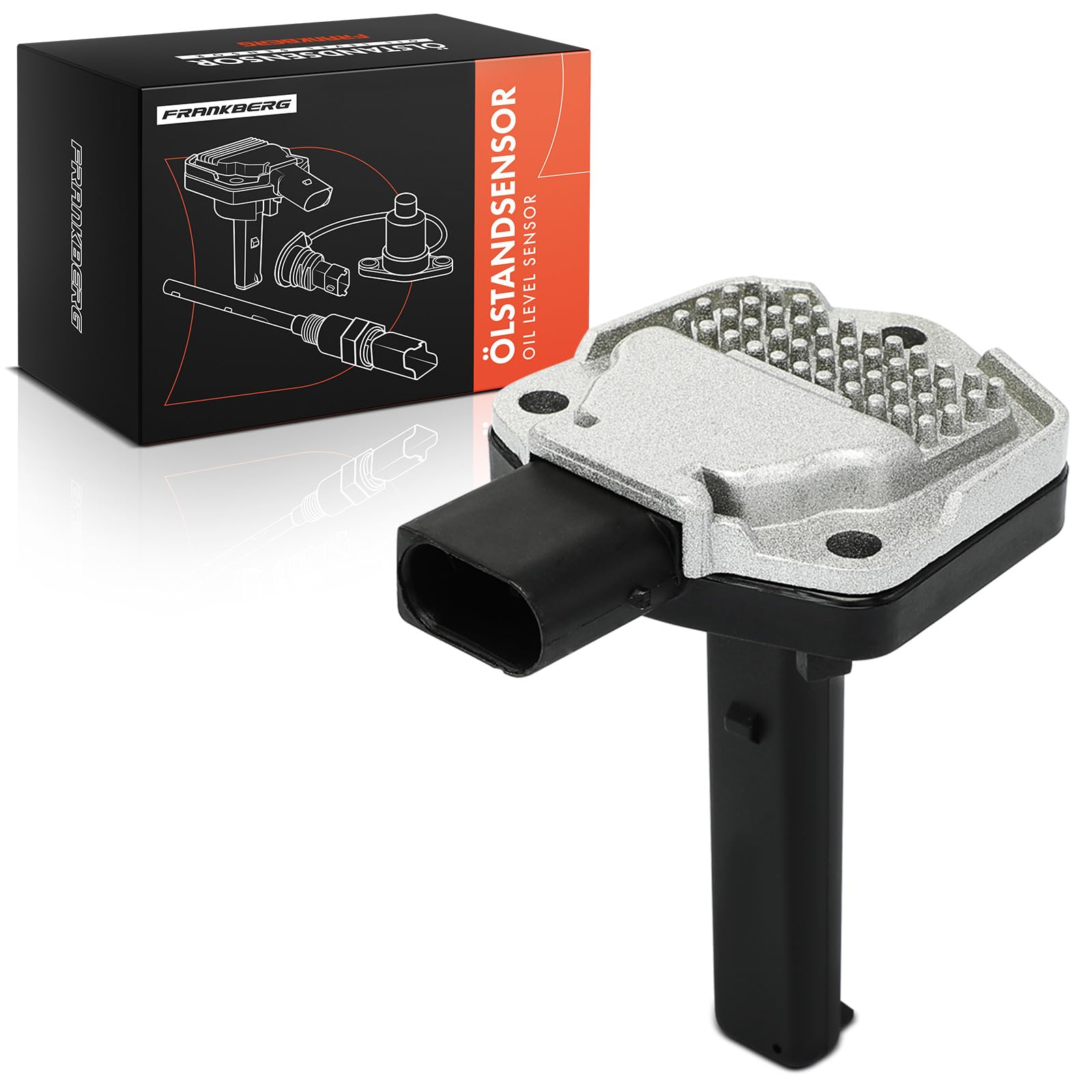 Frankberg Sensore livello olio 3-Poli Compatibile con Serie 1 E81 Serie 3 Compact E46 X1 E84 Serie 3 E46 Serie 1 E87 Replace# 12617501786