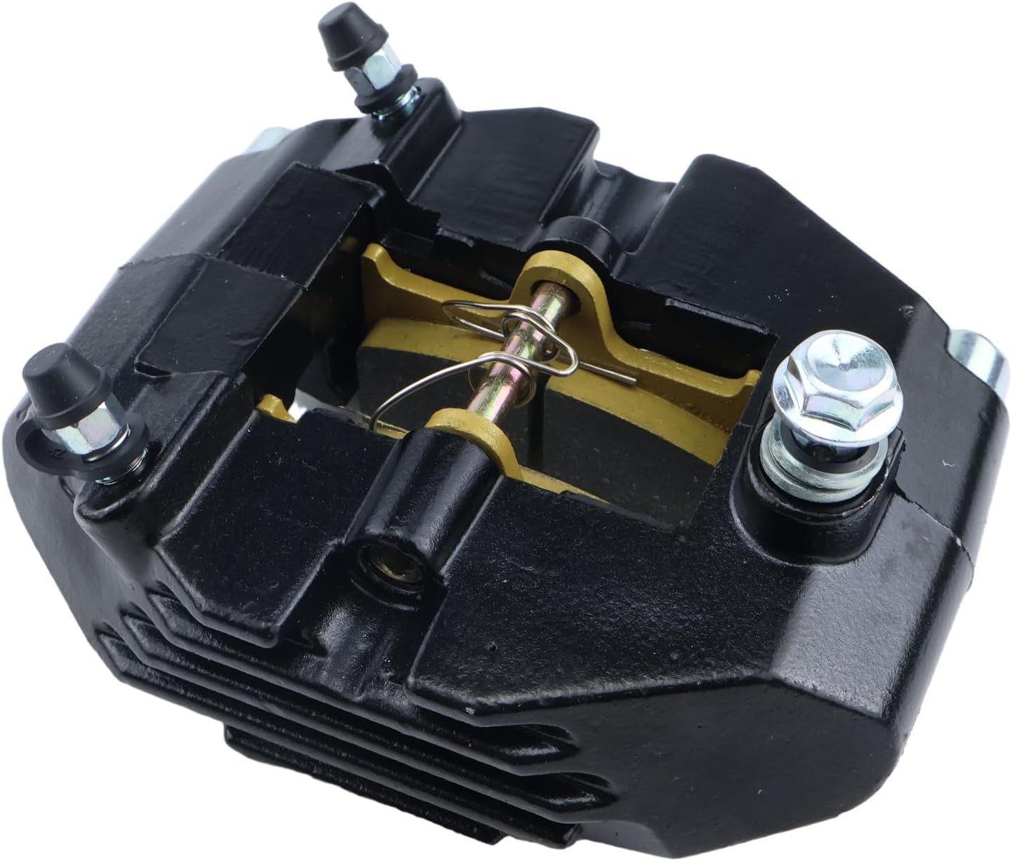 Rear Brake Caliper with Pads 5KM-2580V-01-00 compatible with Yamaha ATV Grizzly 660 YFM660F 2002-2008