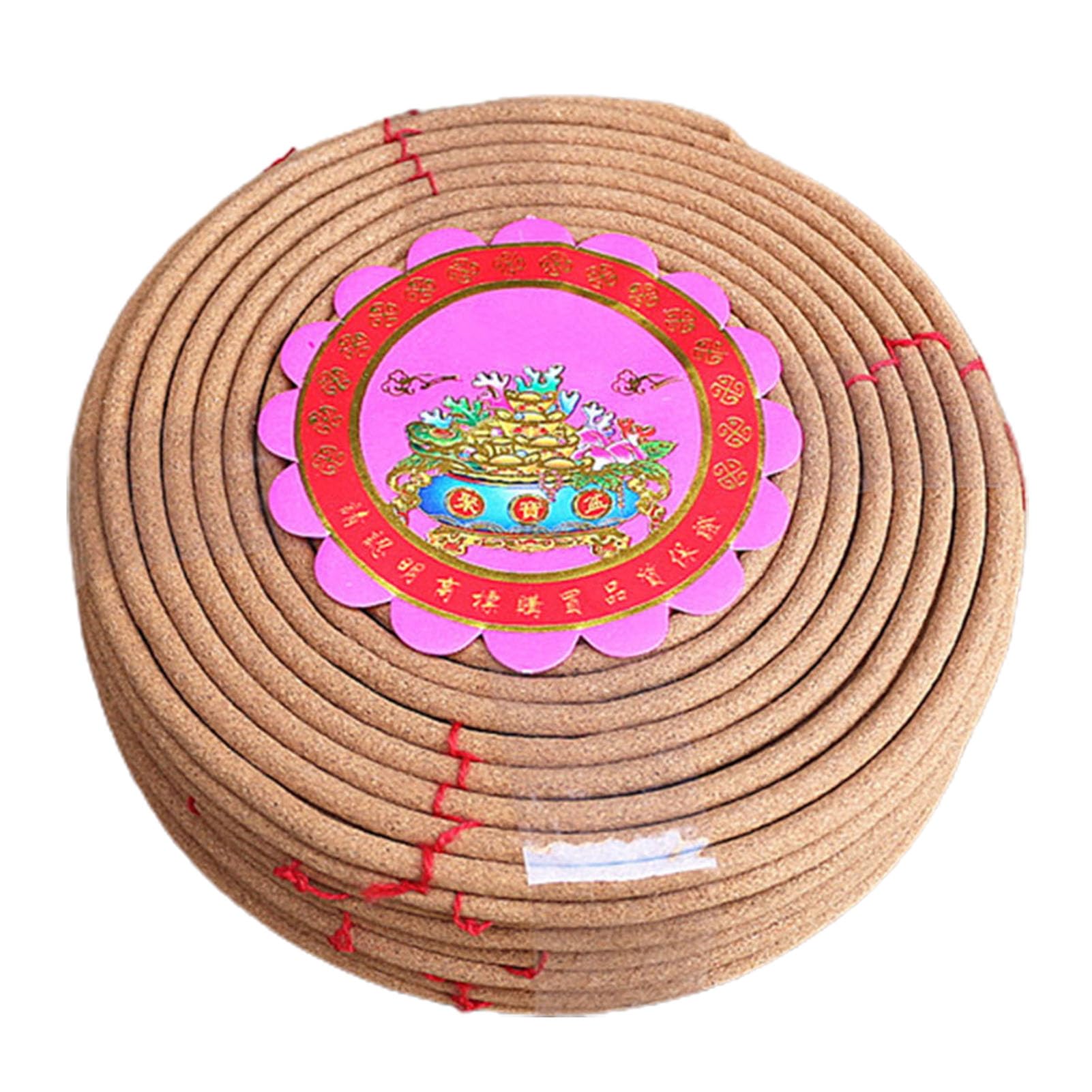 ulafbwur Incense Coil Natural Citronella Incense Coil Long-Lasting Burning Time Indoor Outdoor Camping Lighting Citronella Candle M
