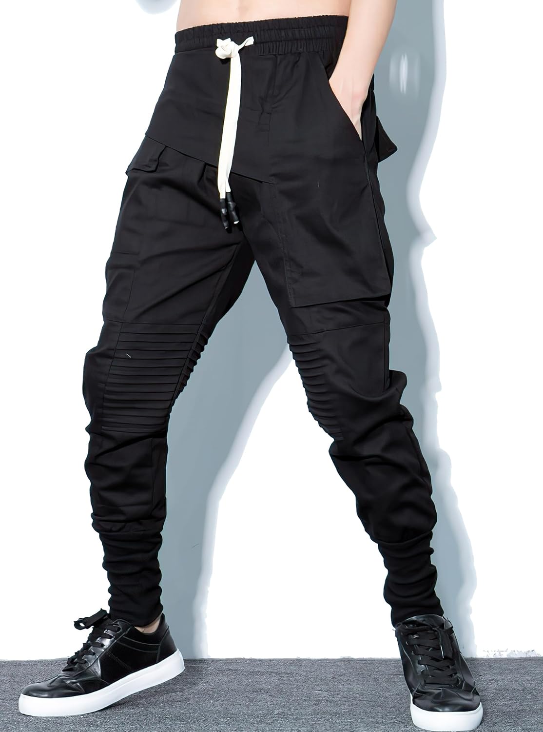 MOKEWEN Men's Techwear Pockets Armor Urban Cargo Jogger Streetwear Hip Hop Active Pants - Image 6