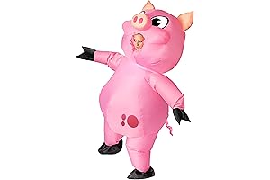 Inflatable Pink Piggy Costume