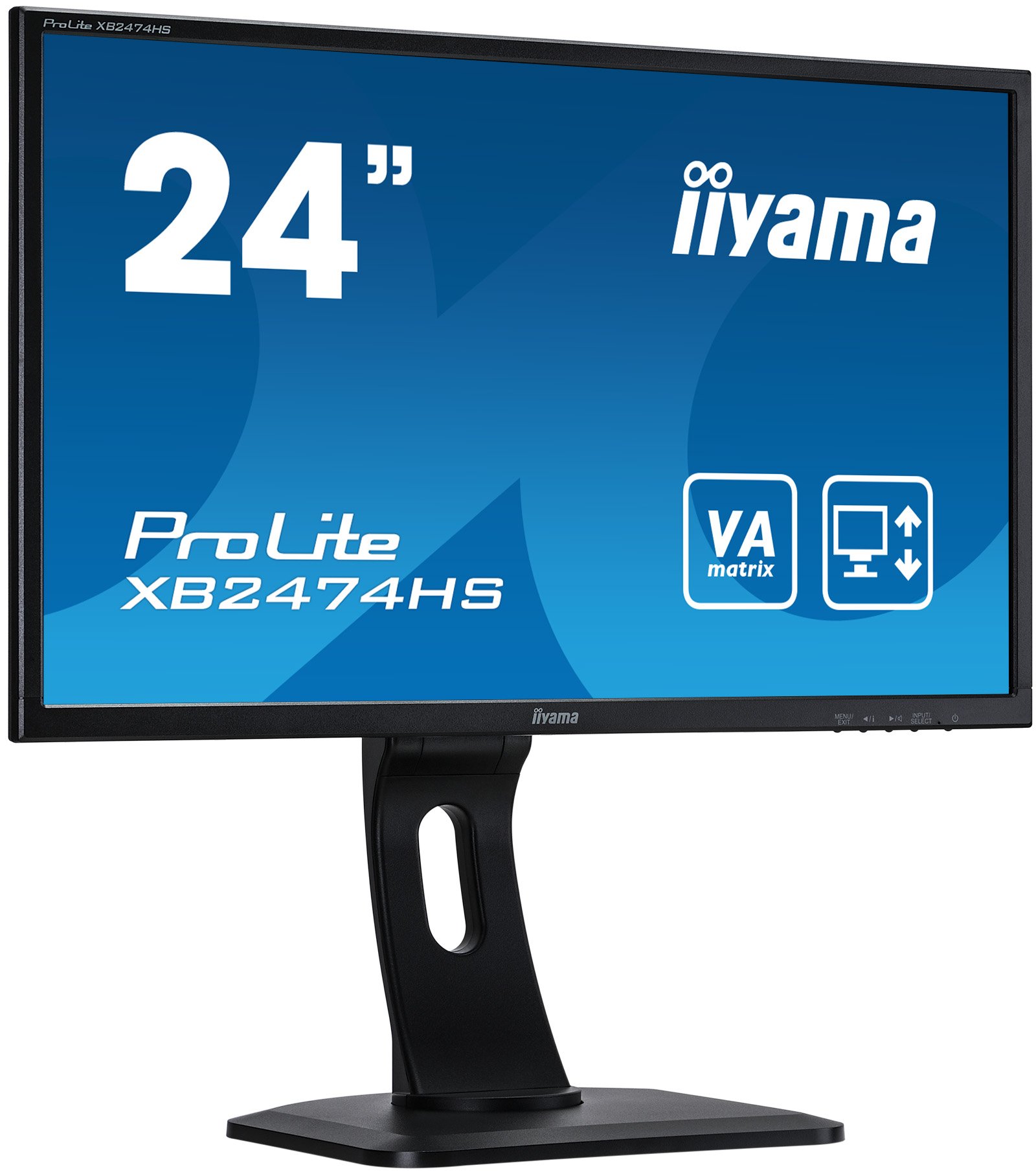 Amazon.co.jp: iiyama モニター23.6インチ/昇降フルHD/VAパネル/LED 