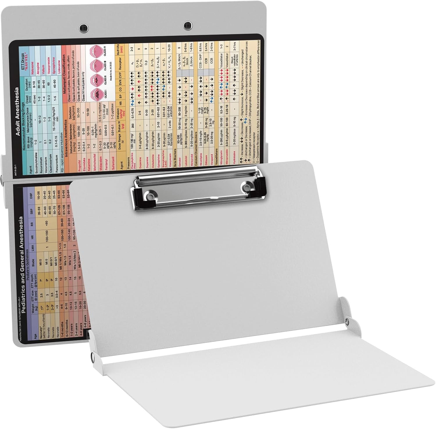 Whitecoat Clipboard® - White Anesthesia Edition
