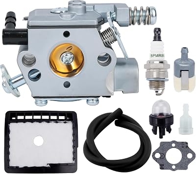 CS-3000 Carburetor Compatible with Echo CS3000 CS3450 CS300 CS301 CS305 CS306 CS340 CS341 CS345 CS346 Chainsaw Parts A021000231 A021000232 Walb-ro WT-589 WT-589-1