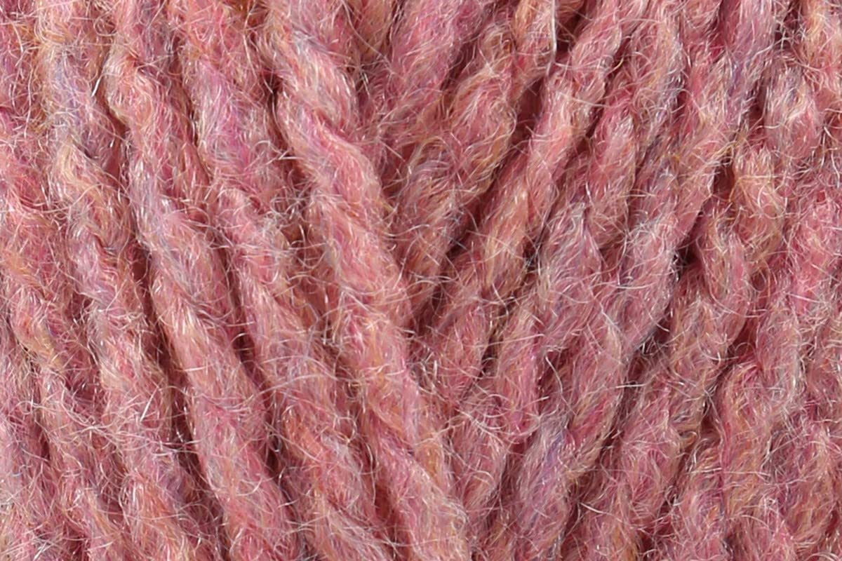 Stylecraft Highland Heathers Aran Weight Tweed-Effect Crochet Yarn, 100% Acrylic Knitting Wool for Garments Accessories, Cabling Lace work - 100g Balls - Wild Salmon (3745) - Pack of 5