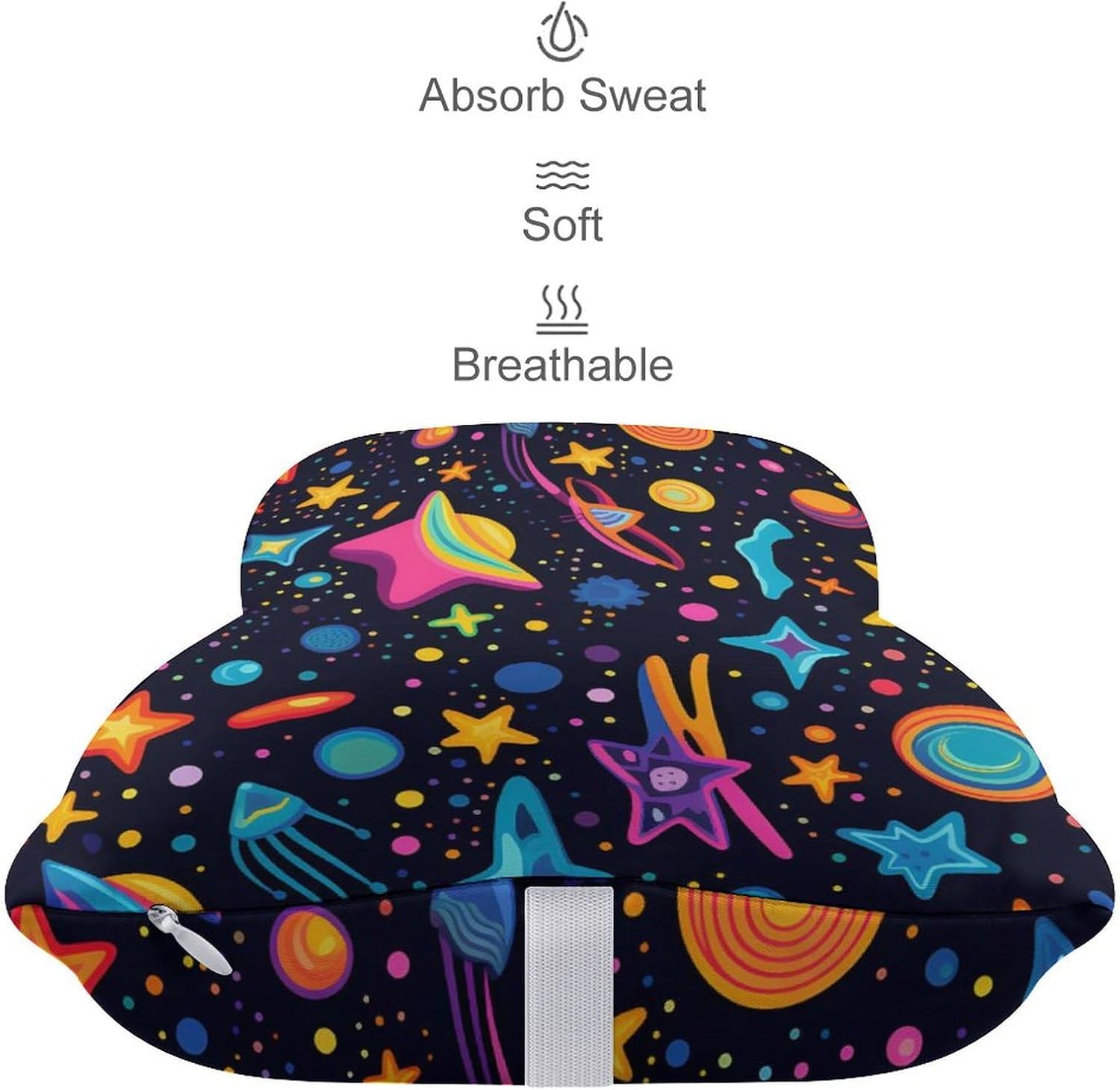 Galaxy 2 Pack Car Neck Pillow Car Headrest Soft Car Pillow for Most Cars