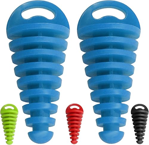 Miniatura 10 de 2 piezas de repuesto para silenciador de escape, repuesto para motocicleta de 2 tiempos (negro)