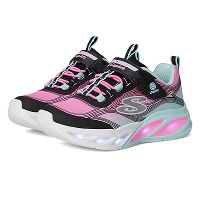 SKECHERS KIDS Cosmic Glow 303712L (Little Kid/Big Kid) Girls Shoes Black/Multi