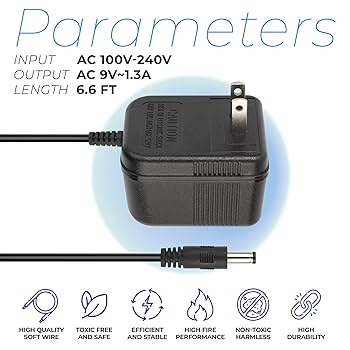 Amazon.com: 9VAC AC-AC Adapter Charger for Digitech RP100