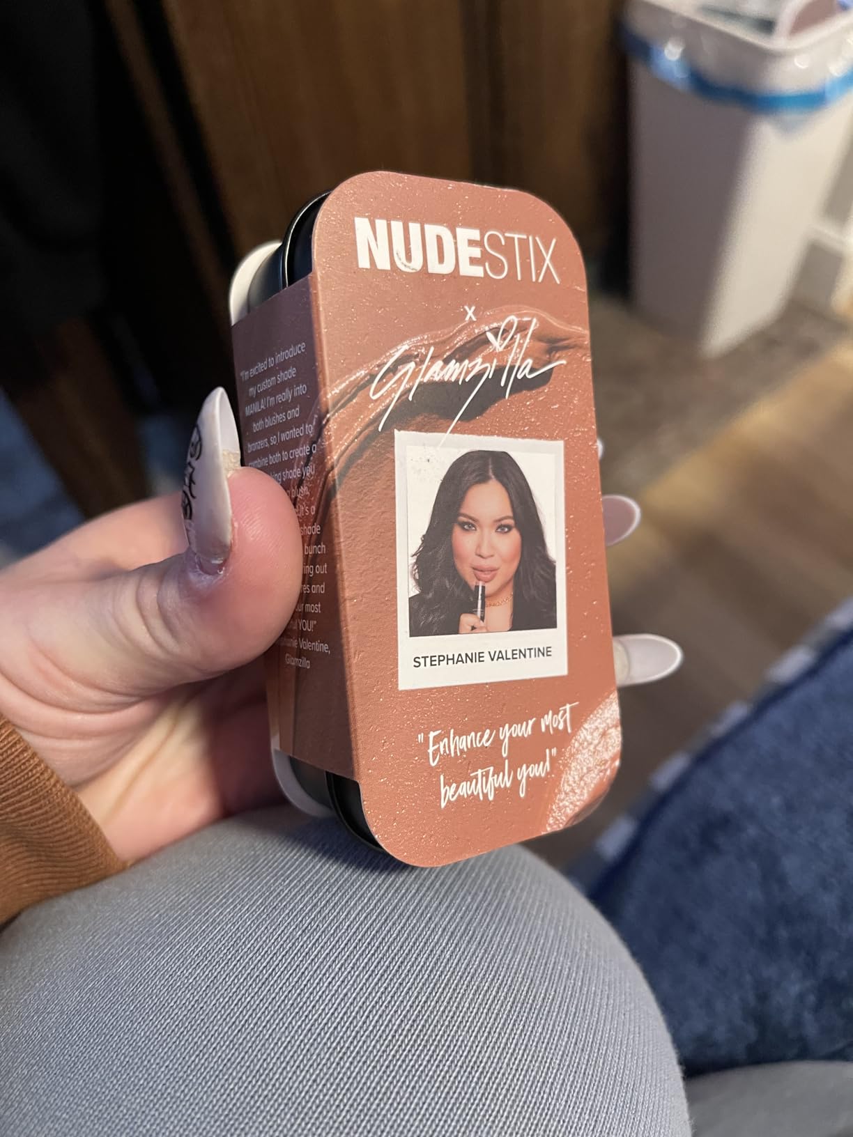 Nudestix Nudies Bronze All Over Matte Bronzing Stick – 3-in-1 Cream Bronzer for Cheeks, Eyes & Lips with Built-In Brush | Natural Contour & Sun-Kissed Glow