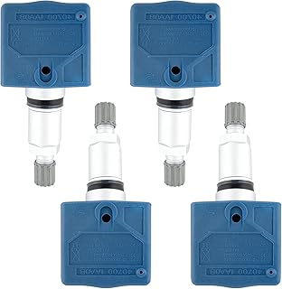 BOXI Qty(4) Tire Pressure Sensor TPMS 315MHz for 2008-2010 Infiniti M35 / 2006-2012 Nissan Frontier / 2006-2013 Nissan Murano / 2006-2009 Nissan Quest / 2007-2012 Nissan Titan 40700-1AA0B (4-Pack)