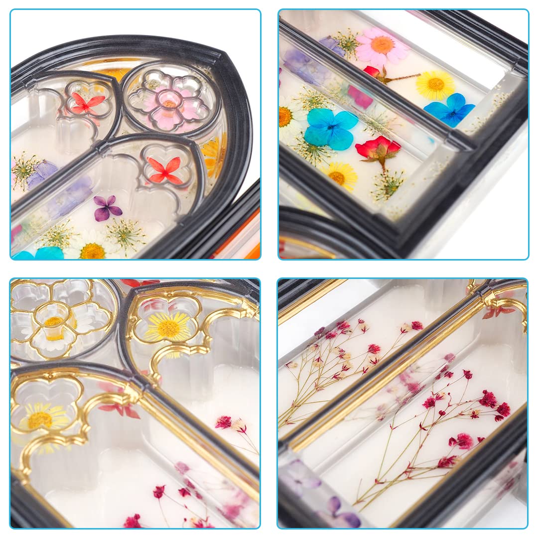 Stampo In Silicone Per Resina A Forma Di Piatto - 15.5x15.5cm Per Gioielli E Decorazioni - Foto 3