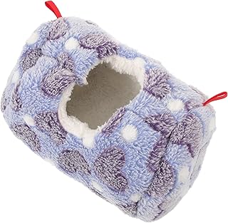 Ipetboom Decoração Decoração Saco De Dormir Hamster Fornecimento Resistente Esconderijo De Hamster Adorável Esconderijo De Hamster Delicada Cabana De Hamster Esconderijo De Hamster Quente