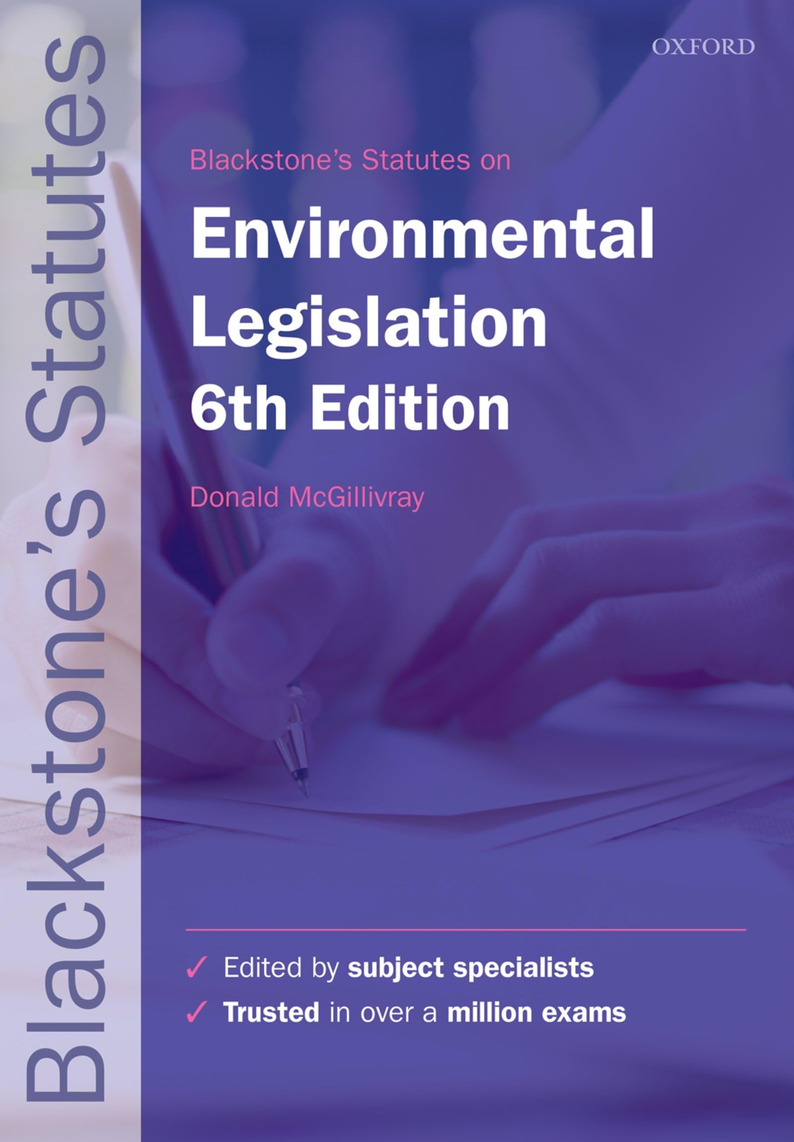 Blackstone's Environmental Legislation 6/e