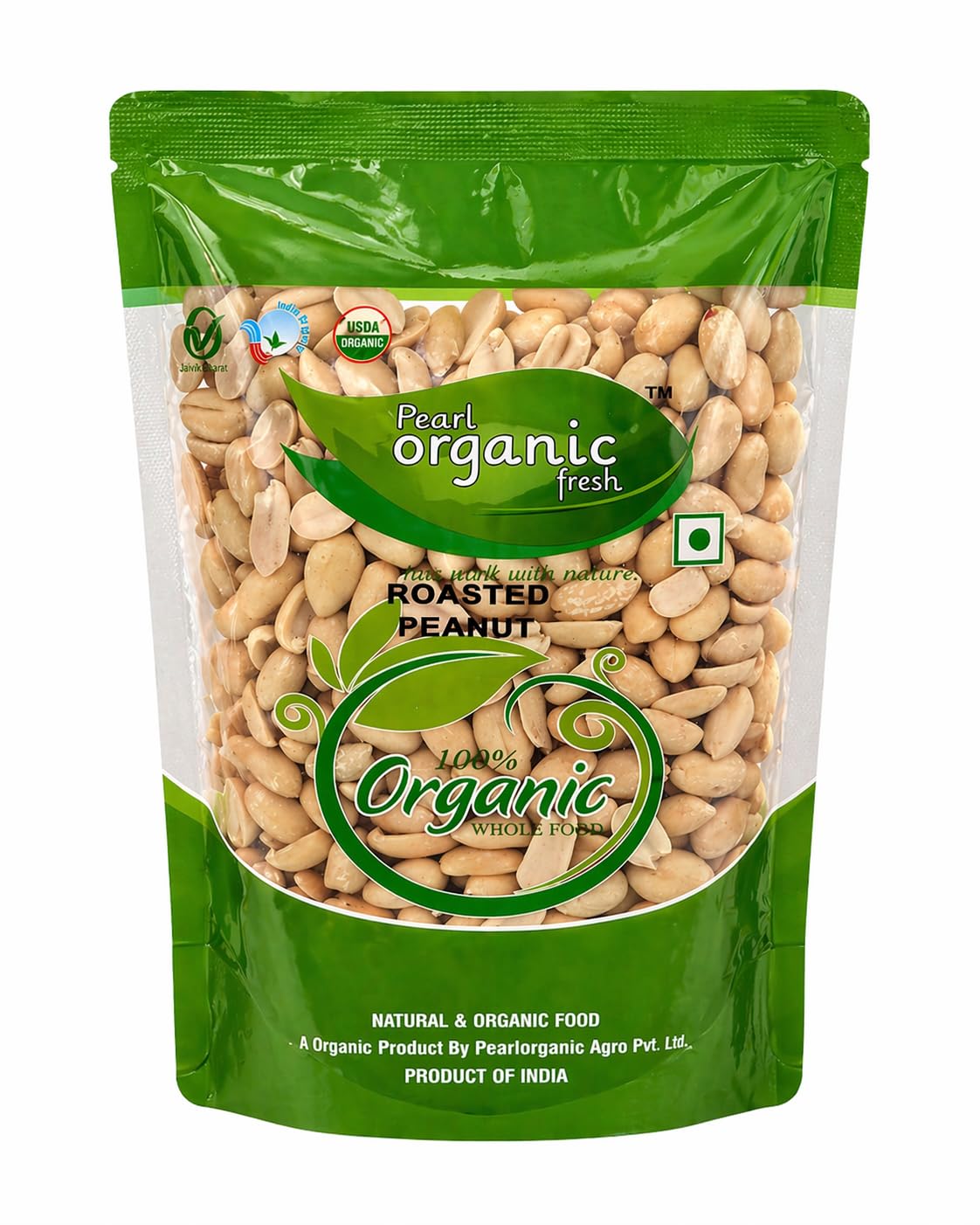 Pearl Organic Fresh Roasted Skinless Peanuts | Crunchy Peanut Kernels | Healthy Protein Rich Snack | Fresh Natural Groundnuts | High Fiber Diet Food | Ready to Eat Mungfali Dana (800gm)-picture-41