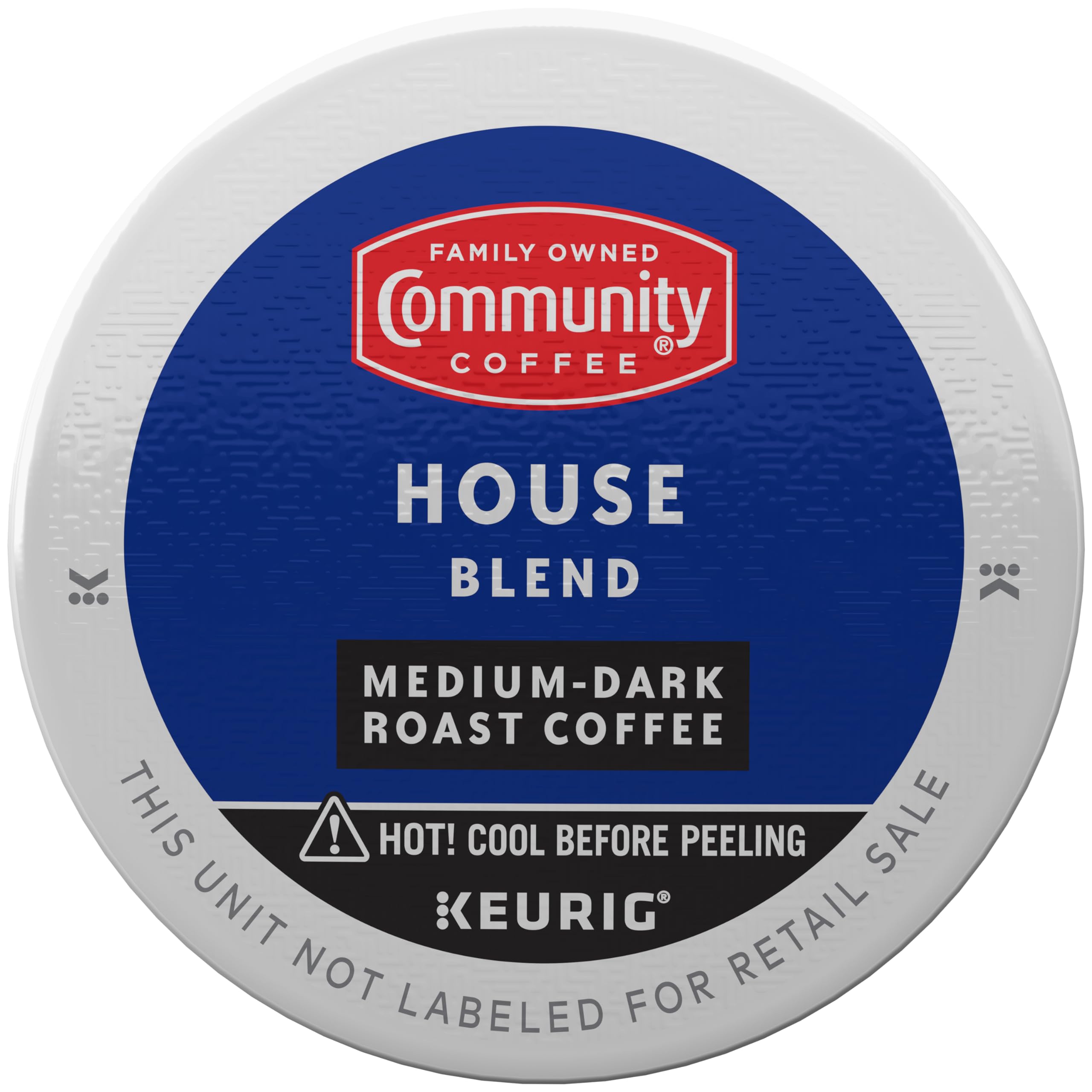 Community Coffee House Blend Keurig K-Cup średni ciemny pojedynczy tost, 32 sztuki