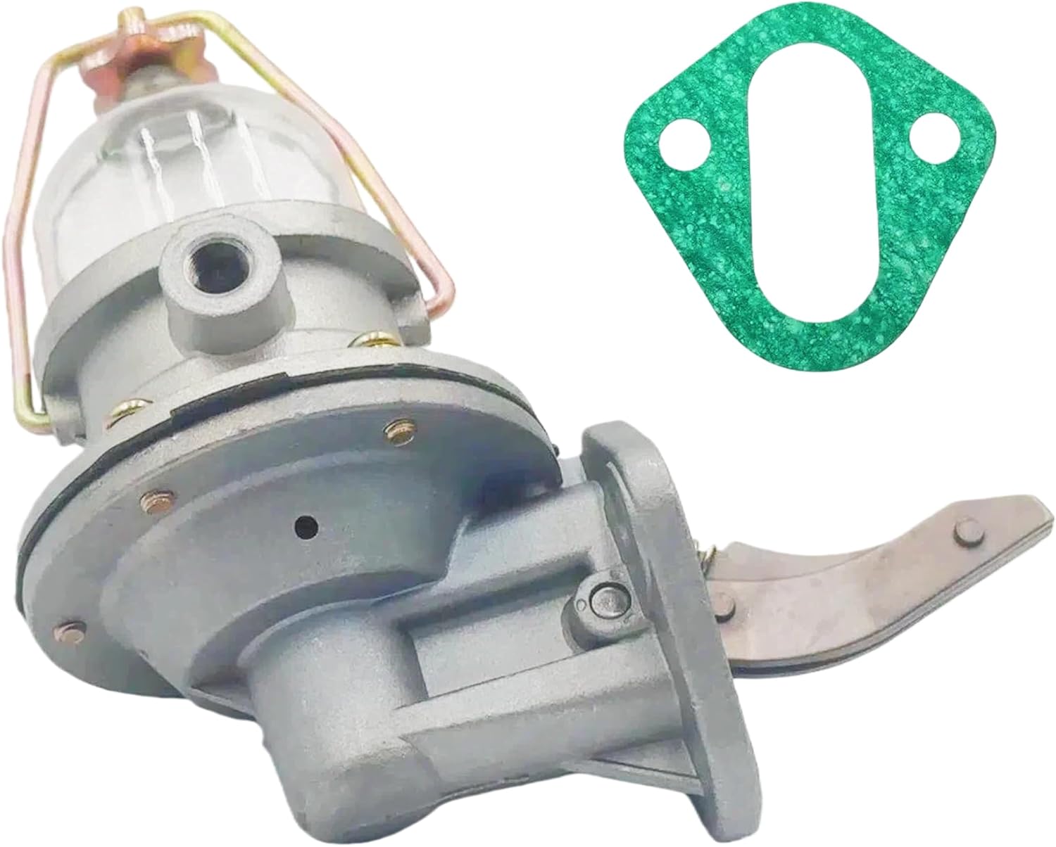 17709.01 Fuel Pump Compatible with Willys/Jeep 134 L-Head F-Head MB Ford GPW CJ5 CJ6 CJ2A CJ3A CJ3B Station Wagon Truck Jeepster 1941-1971 Reference: 119238