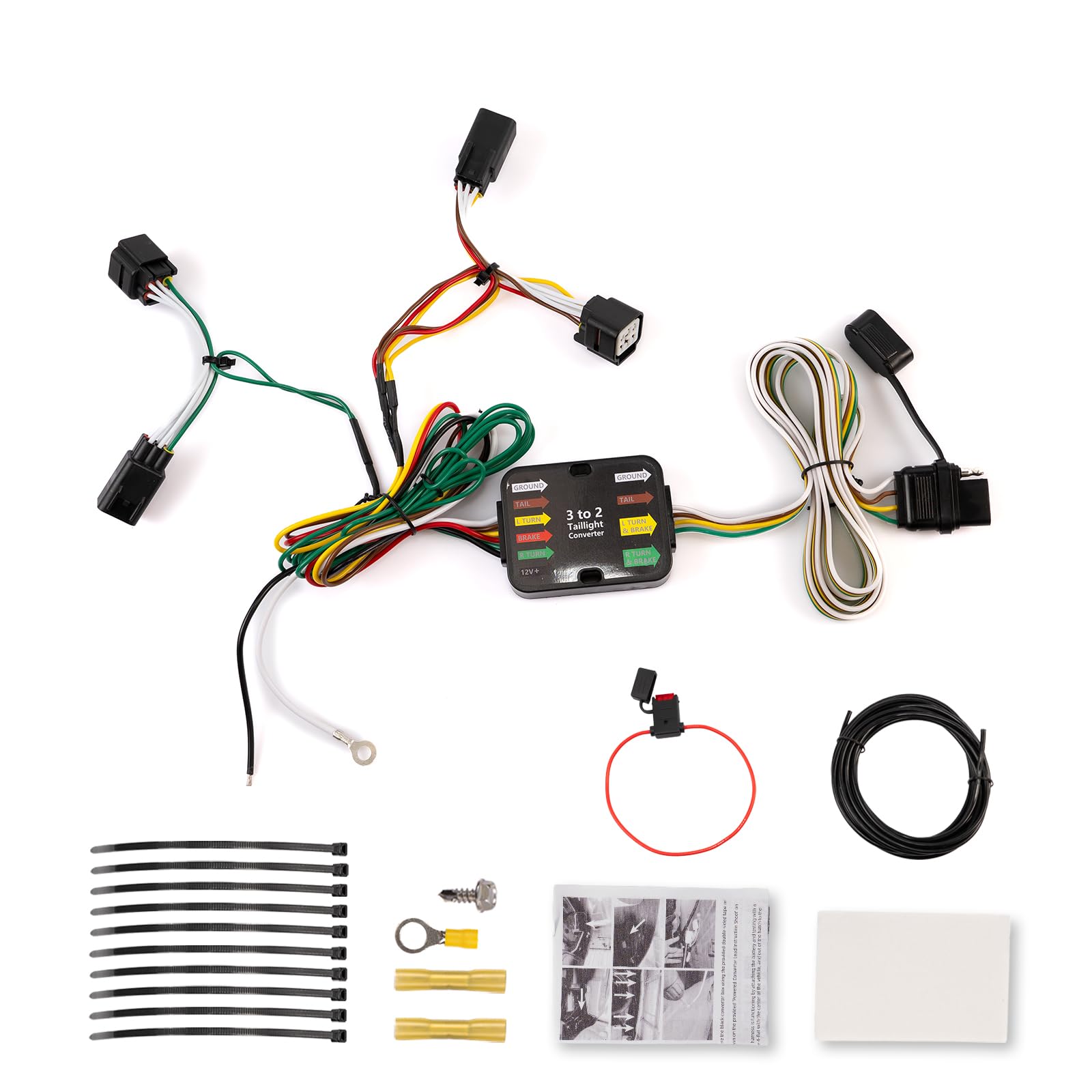 Photo 1 of GardTok 56530 4-Pin Trailer Wiring Harness Compatible with Kia Sorento 2021-2025