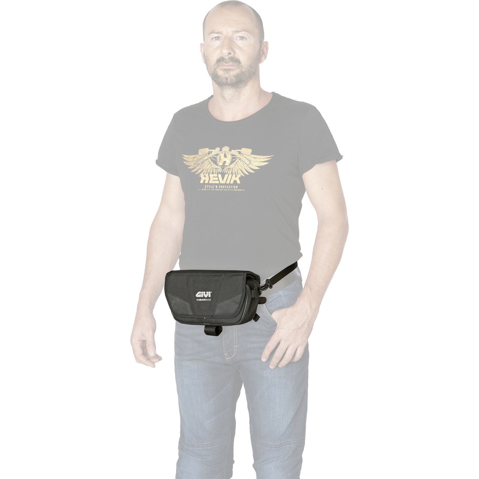 Givi T516Bag Manubrio Universale con Scomparto Porta Smartphone