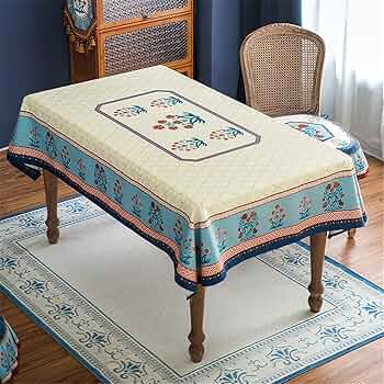 希少　アメリカンビンテージテーブルクロス　1950~60年代　青、ヨット 希少 アメリカンビンテージテーブルクロス 1950~60年代 青