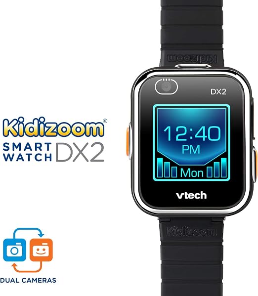 Amazon.com: VTech KidiZoom Smartwatch DX2, negro (exclusivo de Amazon) :  Juguetes y Juegos