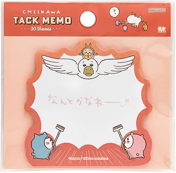 Sun-Star Stationery S2839415 Chiikawa Sticky Notes, Comic Scene