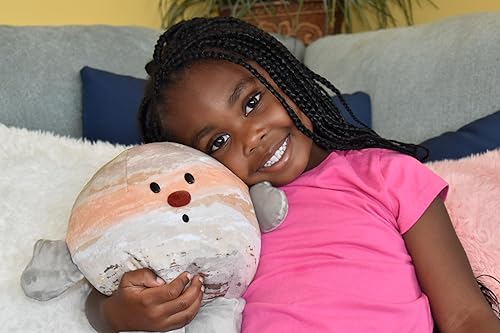 Miniatura 3 de Celestial Buddies Jupiter Buddy | Peluche suave de 12 pulgadas, características bordadas, etiqueta de datos divertidos de planetas para niños -