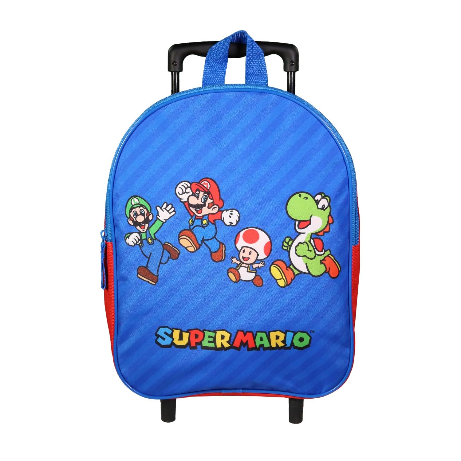 Zaino A Rotelle Super Mario – 32 Cm, Multicolore, In Poliestere Resistente – Per Bambini, Compagno Di Scuola Perfetto - 5