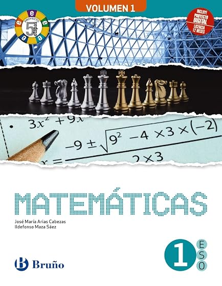 Matemáticas 1º ESO ESO 3 Volúmenes Proyecto 5 Etapas