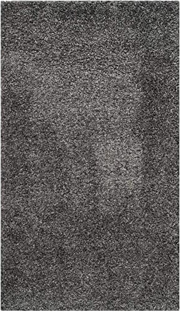 California Shag Accent Rug 2'3" x 5' Dark Grey