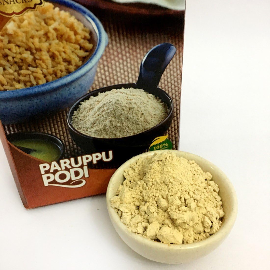 The Grand Sweets (Chennai) Paruppu Podi South Indian Spicy Lentil Chutney Powder - 200 gm