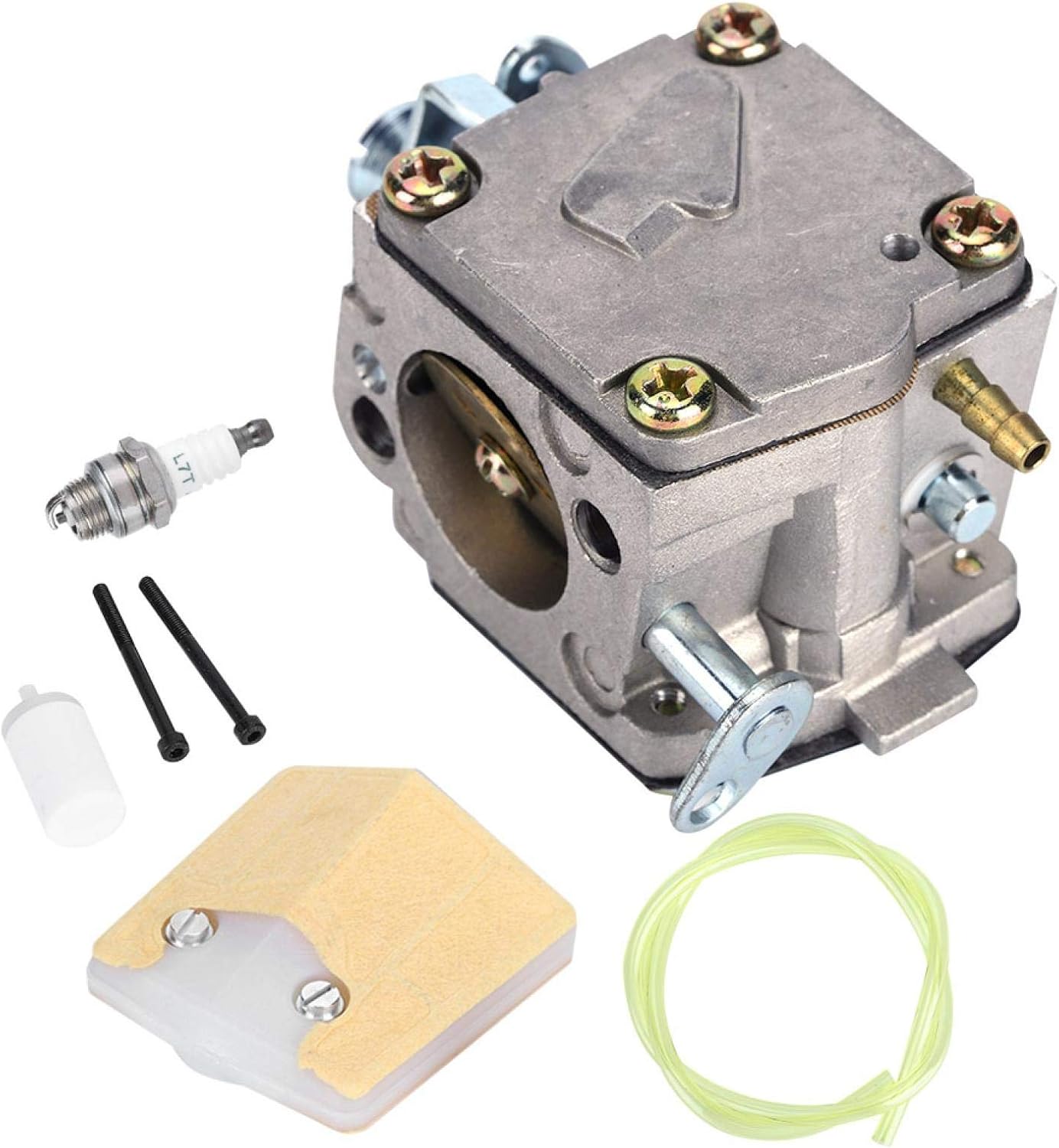 Carburetor Air Filter Sparking Plug Kit Fit for 625 630 Chainsaw Gardening Tool