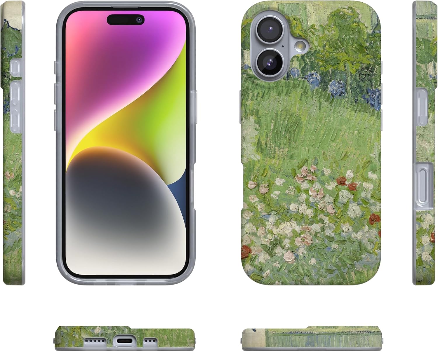 Casely iPhone 17 Case | Van Gogh | Vincent's Admired Garden | Compatible with MagSafe | Classic Ultra Slim Design