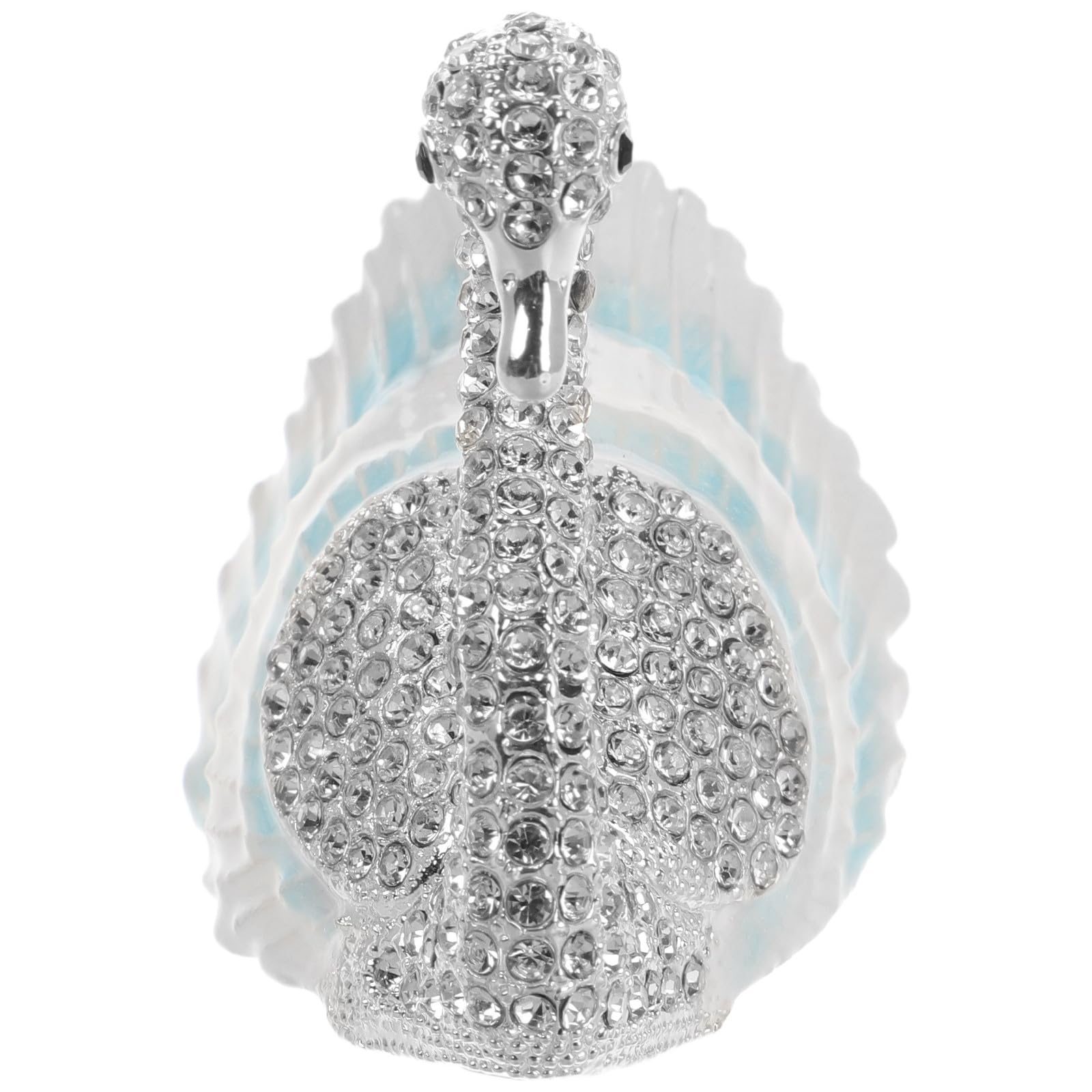 Boîte à Bijoux Cygne bleu ciel pour sublimer la décoration de votre coiffeuse de chambre