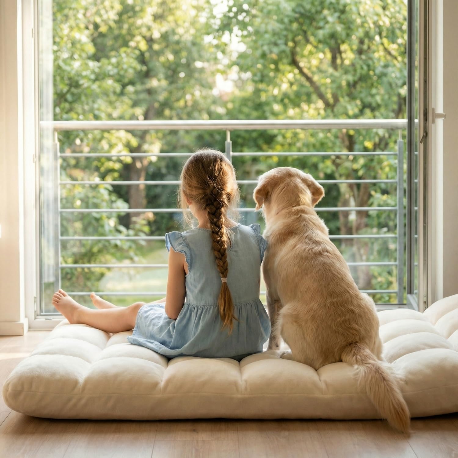Silla de Suelo Ajustable con Respaldo, Sofá Gaming Plegable 5 Posiciones para Meditación Lectura, Esenciales para Habitación y Ver TV