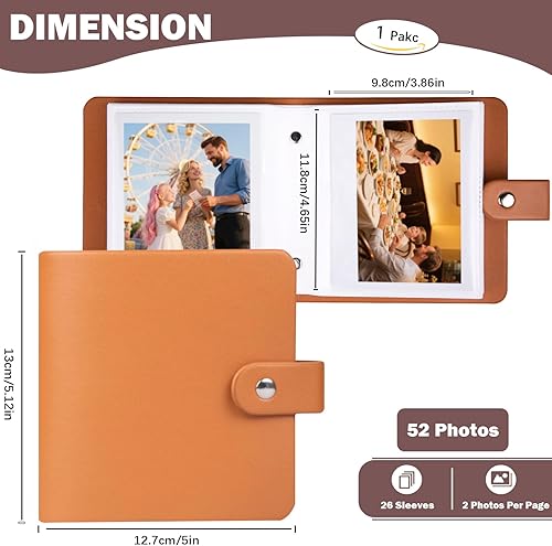 Miniatura 2 de Álbum de fotos Instax Mini 90 para cámara Instax Mini 12 11 9 8 8+ 70 7s 40, Polaroid SnapPIC-300Z2300SocialMatic cámaras instantáneas e impresora