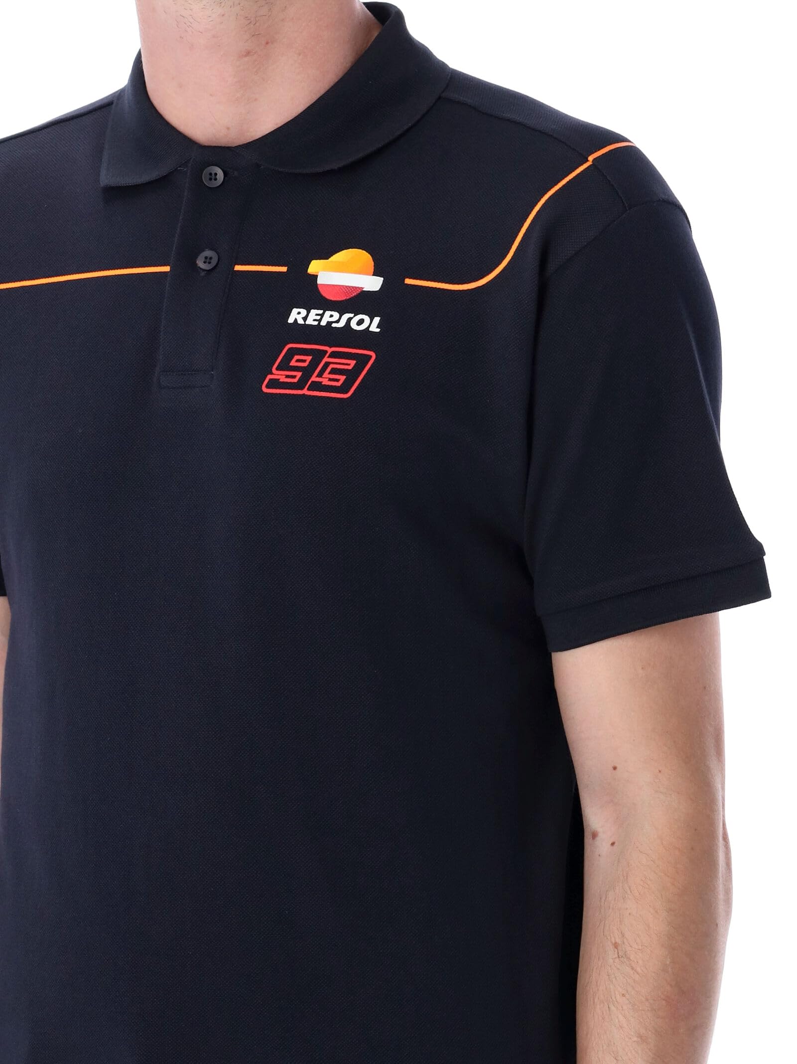 Marc Márquez 93 Dual Rapsol Polo Shirt, Bleu, L Homme