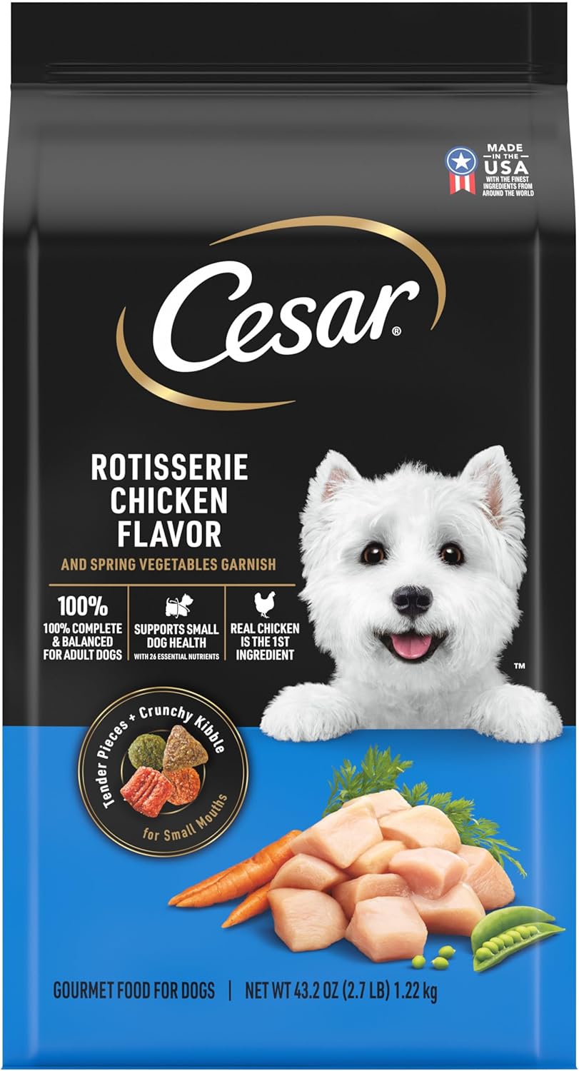 CESAR Small Breed Dry Dog Food, Rotisserie Chicken Egypt Ubuy