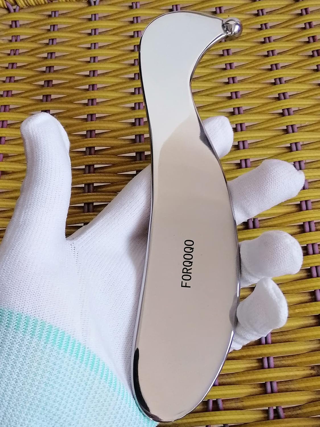 NCCYOOT Gua sha Tool gua sha Stainless Steel iastm Tool Gussha Massage Tool Muscle Scraping Tool for Soft Tissue Therapy and Reduce Arms,Back, Legs, Neck Muscle Pain(J)… : Health & Household