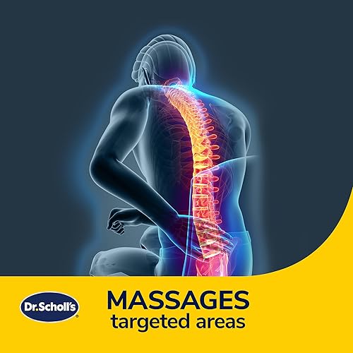 Miniatura 2 de Dr. Scholl's Max Support Cojín lumbar con infusión de carbón para automóvil, camión, SUV, color negro